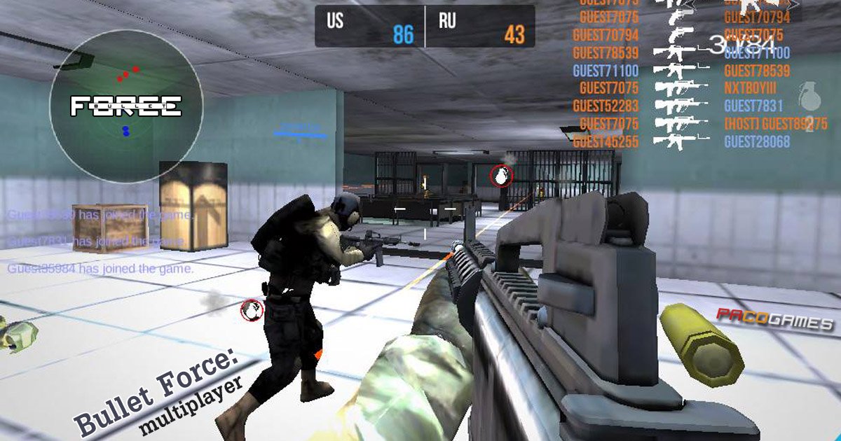 Bullet Force Paco Games